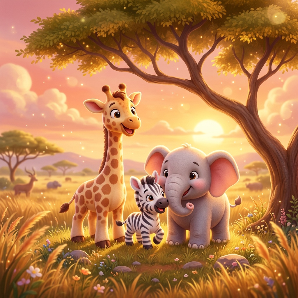 Safari Animal Rescue — illustration